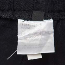 Joseph Black Gabardine Cropped Leggings S