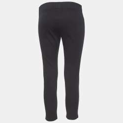 Joseph Black Gabardine Cropped Leggings S