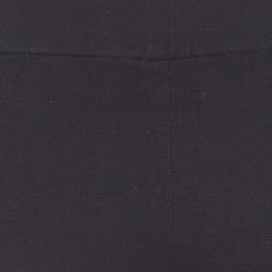 Joseph Black Gabardine Cropped Leggings S