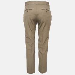 Pre Owned Joseph Green Queen Gabardine Straight Formal Trousers M