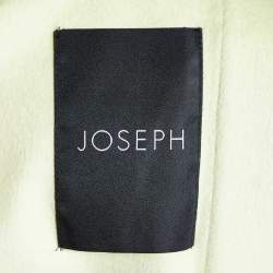 Joseph Lime Yellow Wool & Silk Caia Short Coat XS