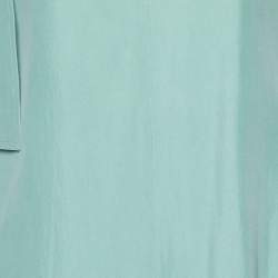 Joseph Sage Green Fuji Silk Max Sleeveless Dress S