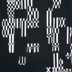 مملوكة مسبقًا فستان بلوفر جوث جوت تريكو أنتارسيا بيكسل مونوكرومي XS