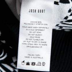 مملوكة مسبقًا فستان بلوفر جوث جوت تريكو أنتارسيا بيكسل مونوكرومي XS