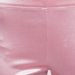 Junya Watanabe Commes Des Garcons Pink Jersey Leggings L