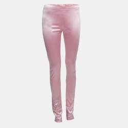 Junya Watanabe Commes Des Garcons Pink Jersey Leggings L
