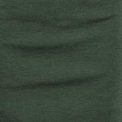 Junya Watanabe Comme Des Garcons Dark Green Knit & Rulle Midi Skirt L
