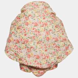 Junya Watanabe Comme Des Garcon Man Multicolor Floral Print Draped Sleeveless Jacket S