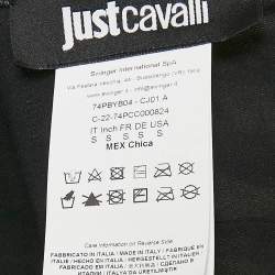 Just Cavalli Black/Yellow Tiger Print Jersey Swimsuit M