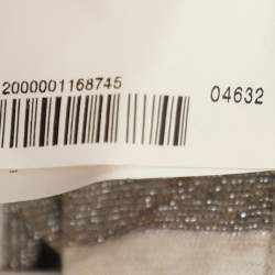 Pre Owned Just Cavalli Brown/Cream Striped Viscose Blend T-Shirt S