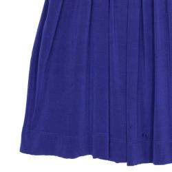 Just Cavalli Purple Empire Waist Dress M