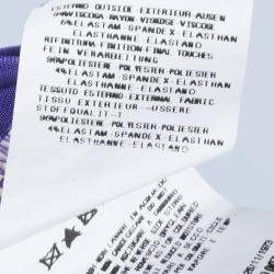 Just Cavalli Purple Empire Waist Dress M