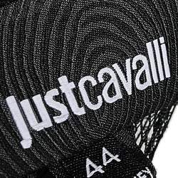 Pre Owned Just Cavalli Black Lace Shift Dress M