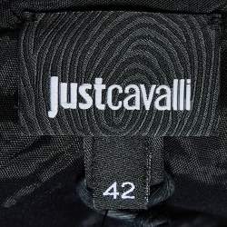 Pre Owned Just Cavalli Pink Sequin Embellished Shift Dress M