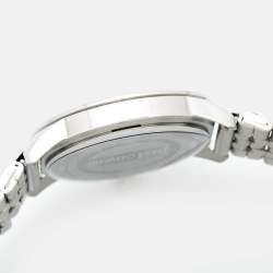 Pre Owned Just Cavalli Silver Stainless Steel Donna JC1L211M0245 Women's Wristwatch & Bracelet Set 34 mm