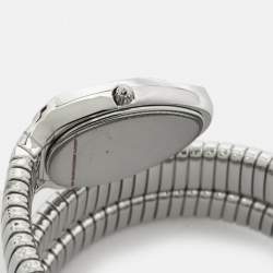 Just Cavalli Silver Stainless Steel Chic Snake JC1L224M0015 Women's Wristwatch 22 mm