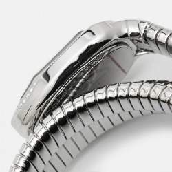 Just Cavalli Silver Stainless Steel Chic Snake JC1L224M0015 Women's Wristwatch 22 mm