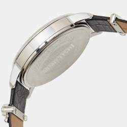 Just Cavalli Silver Stainless Steel Leather JC1L127L0015 Women's Wristwatch 38 mm