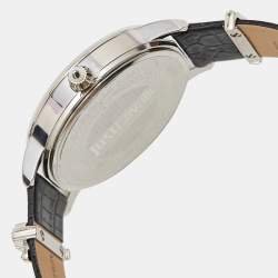 Just Cavalli Silver Stainless Steel Leather JC1L127L0015 Women's Wristwatch 38 mm