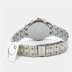 Just Cavalli Mother Of Pearl Two-Stainless Steel Cucitura JC1L200 Women's Wristwatch 35 mm