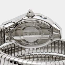 Just Cavalli Glitter Silver Stainless Steel Glam Chic Snake JC1L115M0015 Women's Wristwatch 22 mm