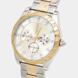 Just Cavalli  Multicolor Two-Tone Stainless Steel Solo XL JC1L130M0085 Women's Wristwatch 40 mm 