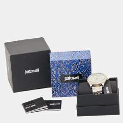 Just Cavalli  Multicolor Two-Tone Stainless Steel Solo XL JC1L130M0085 Women's Wristwatch 40 mm 