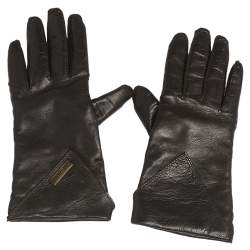 Just Cavali Dark Mocha Soft Leather Gloves S