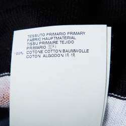 Pre Owned Just Cavalli Multicolor Printed Cotton Knit Cardigan S