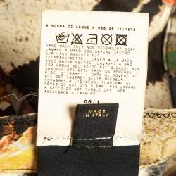 Pre Owned Just Cavalli Multicolor Printed Cotton Blend Shirt M