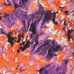 Pre Owned Just Cavalli Multicolor Printed Jersey Top S