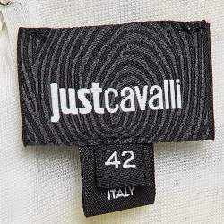 Pre Owned Just Cavalli Multicolor Printed Jersey Sheath Dress M