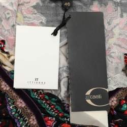 Pre Owned Just Cavalli Multicolor Viscose Blend Top L