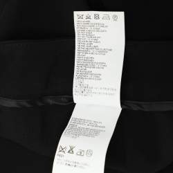 Just Cavalli Black Viscose Blend Trousers L