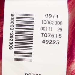 Pre Owned Just Cavalli Pink Leopard Print Satin Long Sleeve Shirt M