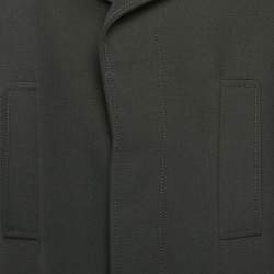 Just Cavalli Black Velvet Trim Wool Gabardine L