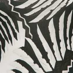 Pre Owned Just Cavalli Black/White Printed Jersey Sleeveless Maxi Dress S