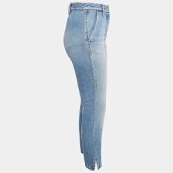Just Cavalli Washed Blue Denim Skinny Jeans S Waist 26"