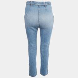 Just Cavalli Washed Blue Denim Skinny Jeans S Waist 26"