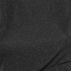 Just Cavalli Black Embellished Jersey Mini Dress S