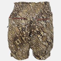Just Cavalli Multicolor Printed Nylon Short S
