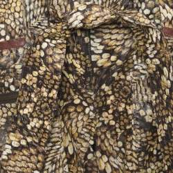 Just Cavalli Multicolor Printed Nylon Short S