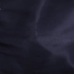 Just Cavalli Navy Blue Viscose Embellished Button Front Shirt M
