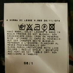 Pre Owned Just Cavalli Multicolor Printed Silk Satin Shirt S