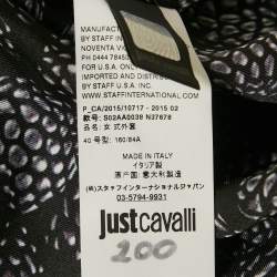 Pre Owned Just Cavalli Black Wool Tailored Coat S