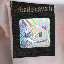 Pre Owned Just Cavalli Multicolor Printed Jersey Top M
