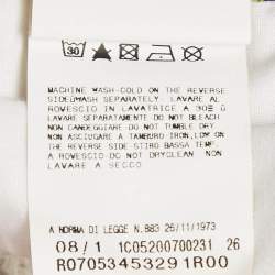 Pre Owned Just Cavalli Brown /Green Snake Print Denim Charm Detail Capri Pants M