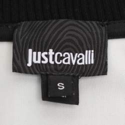 Pre Owned Just Cavalli Multicolor Printed Jersey Jacket S
