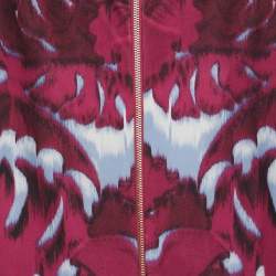 Pre Owned Just Cavalli Multicolor Printed Jersey Jacket S