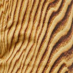 Pre Owned Just Cavalli Beige Animal Print Cotton Slim Fit Jeans M/Waist 31"